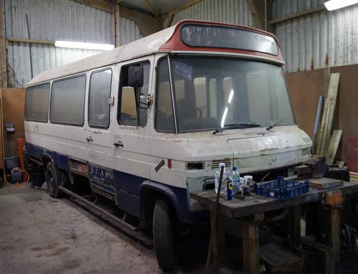 First Western National Mercedes L608D Reeve Burgess 6104